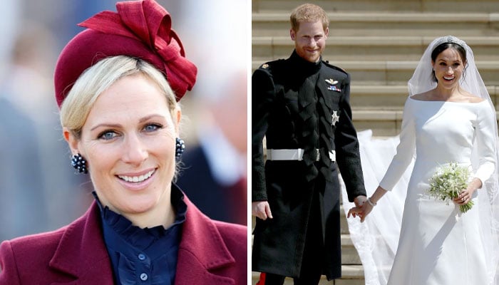 Zara Tindall addresses viral moment from Prince Harry, Meghan vows