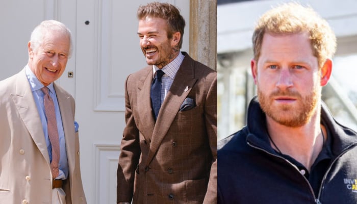King Charles blow to Harry as David Beckham receives rare place in reign
