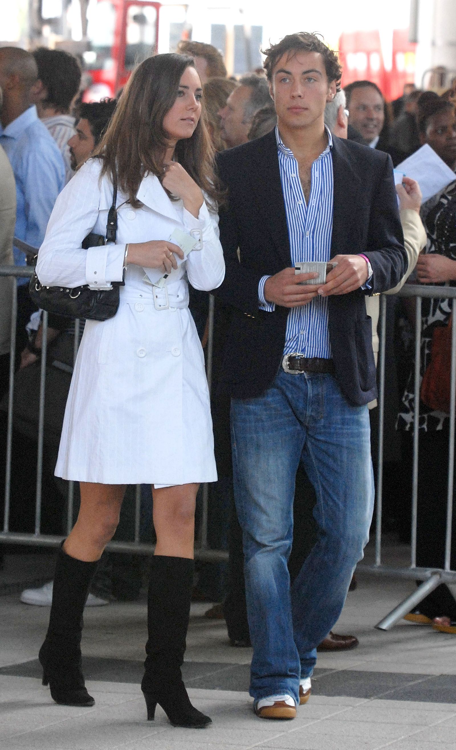 Image may contain James Middleton Annette GordonReed Clothing Pants Footwear Shoe Accessories Belt Bag and Handbag