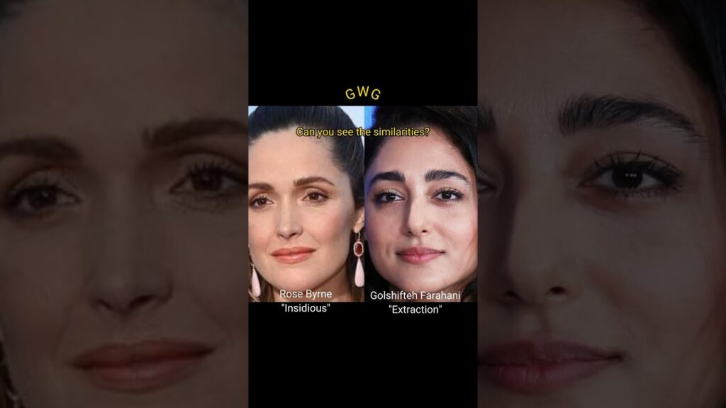 😱Insidious Rose Byrne vs Extraction Golshifteh Farahani😵