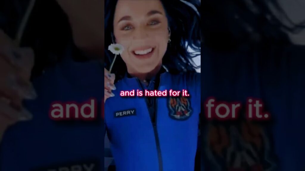 Katy Perry after space flight.
