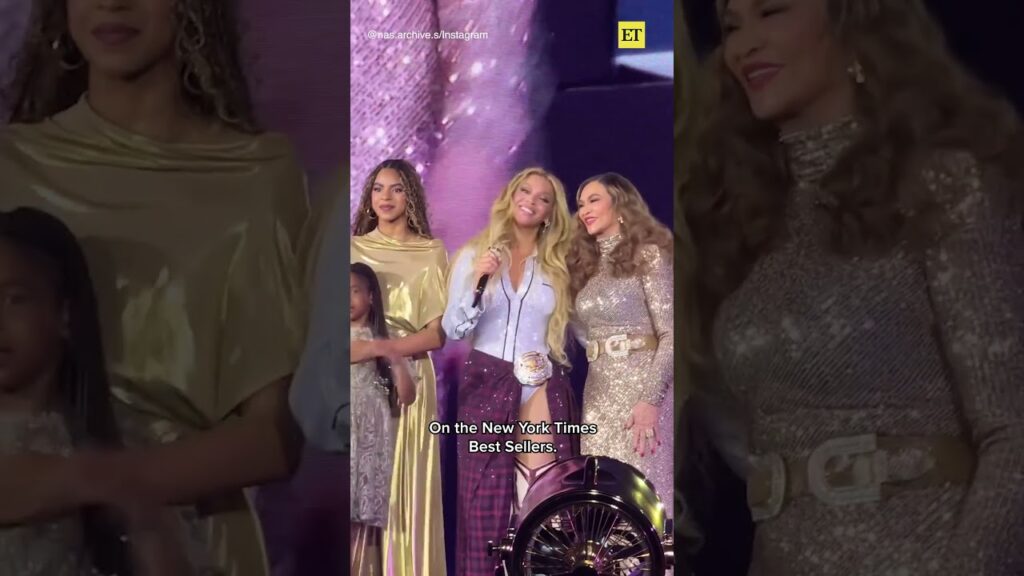Beyoncé, Blue Ivy and Rumi Congratulate Tina Knowles for Bestselling Memoir #beyonce #blueivy