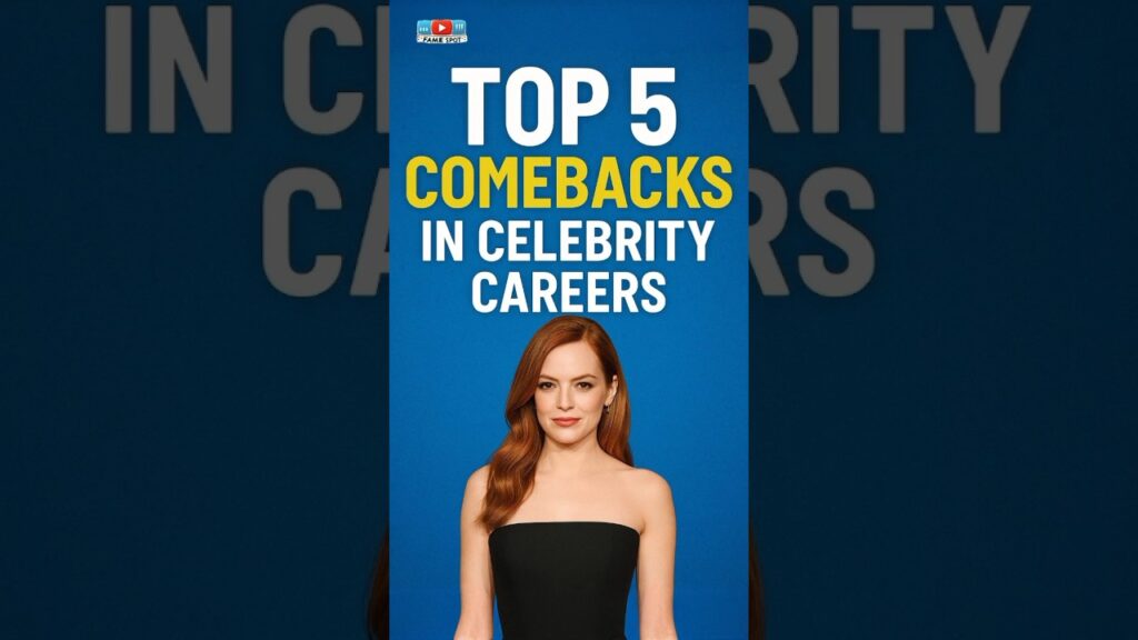 Top 5 Epic Comebacks in Hollywood #shorts #hollywood #celebrity