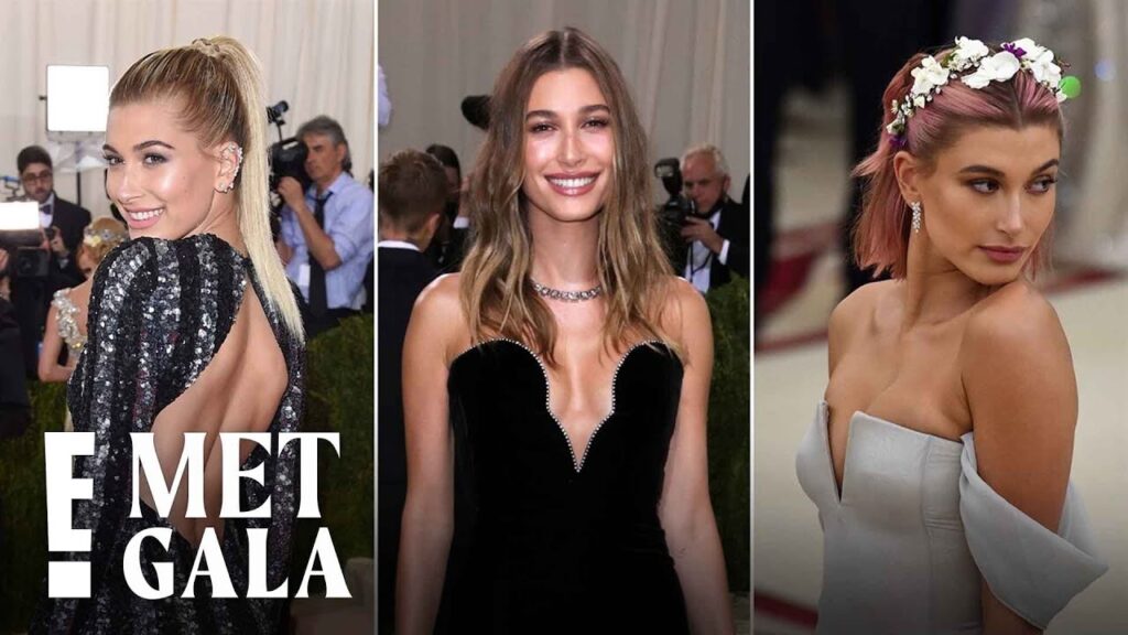 All the Times Hailey Bieber Stunned at the Met Gala | E! News