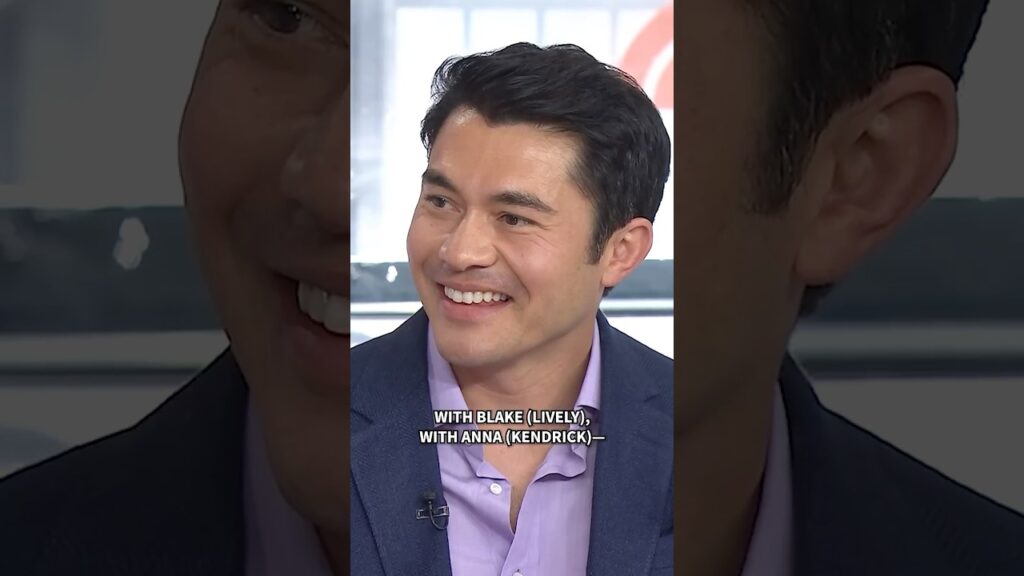 Henry Golding opens up about reuniting with Anna Kendrick and Blake Lively ⛱️