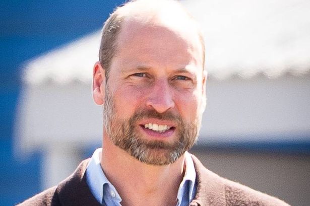 Prince William on tour in Mull