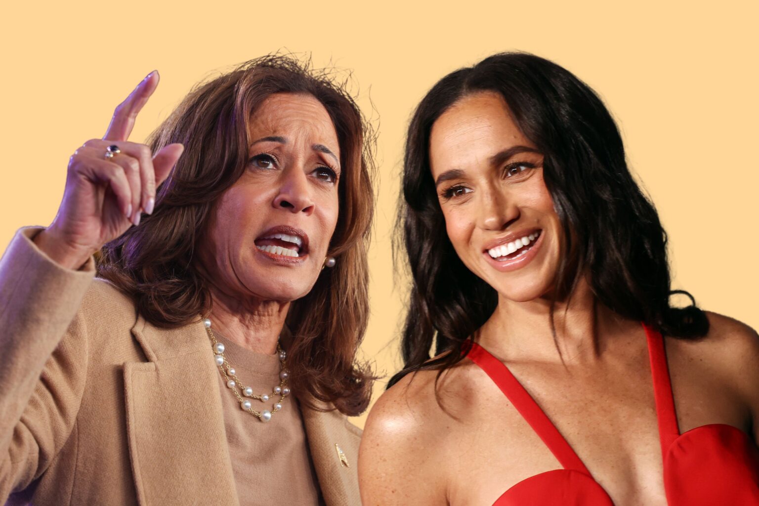 Meghan Markle Silence on Kamala Harris Bid Reflects Major Shift Kamala Harris and Meghan Markle