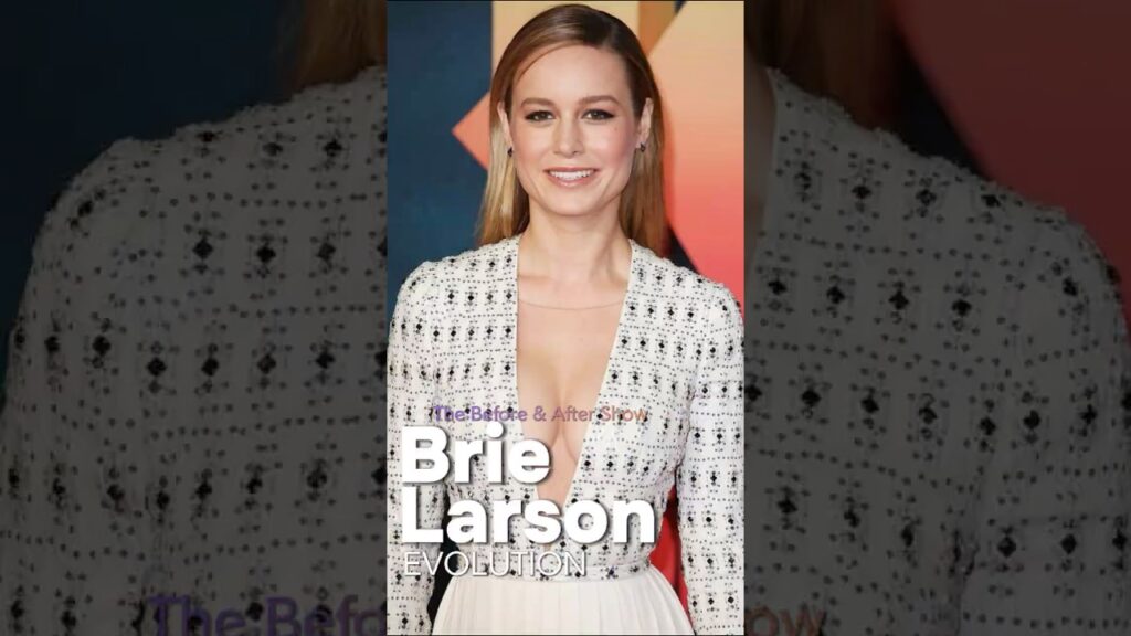 Brie Larson "Captain Marvel" transformation (2003-2025) in 4K, celebrity before and after #morph