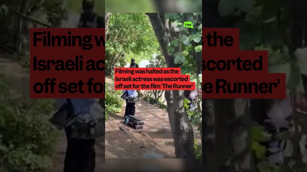 Gal Gadot shouted at by Pro-Palestine protestors when filming for her new movie ‘The Runner’ Gal Gadot shouted at by Pro-Palestine protestors when filming for her new movie 'The Runner'