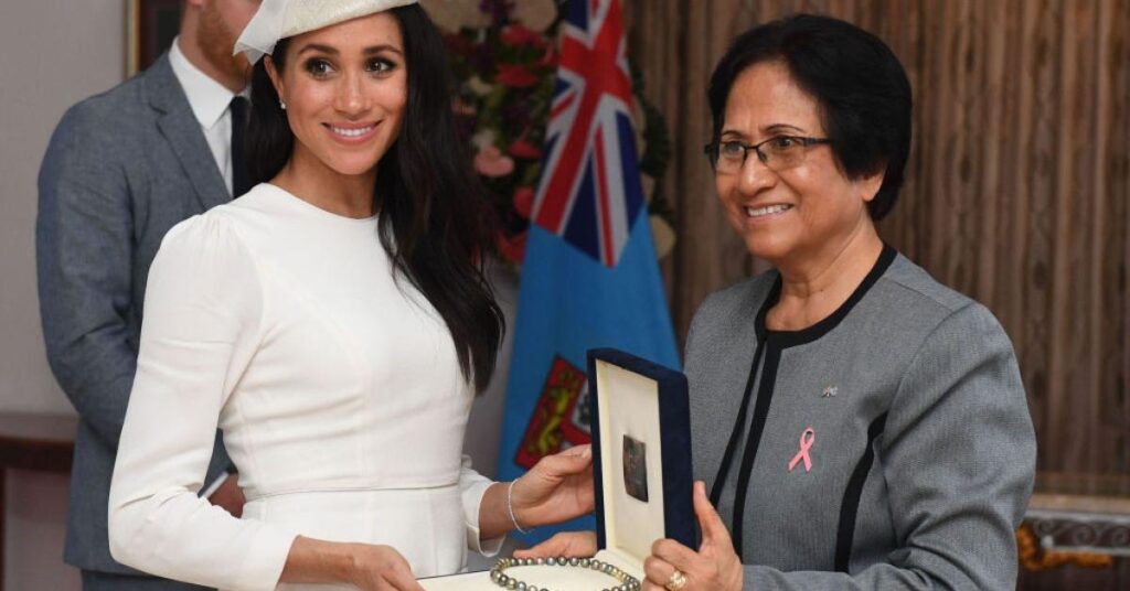 Author Claims Meghan ‘Couldn’t Resist’ Lavish Gifts Despite Joining Royal Family Author Claims Meghan 'Couldn't Resist' Lavish Gifts Despite Joining Royal Family