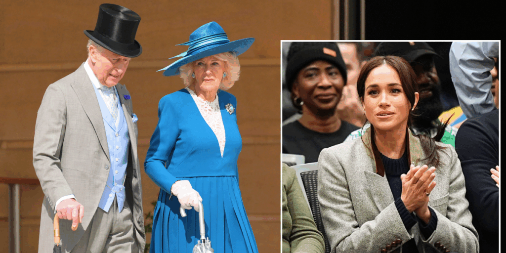 Queen Camilla wears Meghan Markle’s favourite designer at Buckingham Palace event Queen Camilla wears Meghan Markle’s favourite designer at Buckingham Palace event