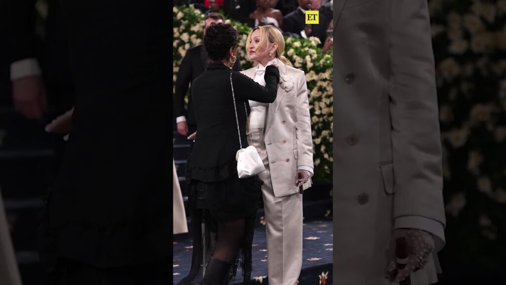 THE material girl Madonna has made her way to the #MetGala. 💅 #madonna