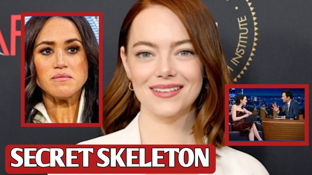 Emma Stone Calls Out Meghan’s Fraud: The Late Night Moment Everyone’s Talking About! Emma Stone Calls Out Meghan's Fraud: The Late Night Moment Everyone's Talking About!