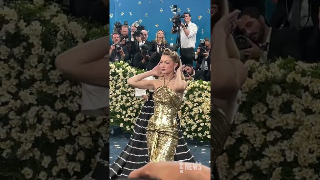 Gigi Hadid looks angelic at the #MetGala. 😍