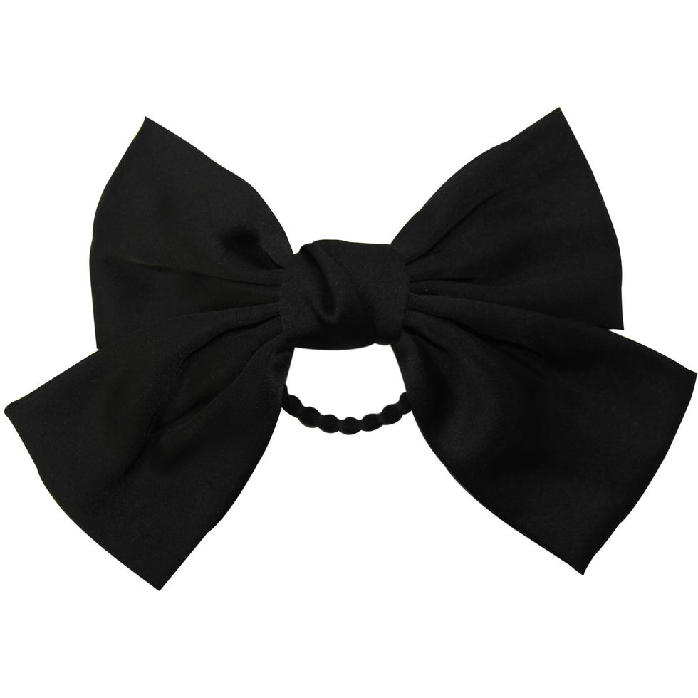 Black Hair Bow