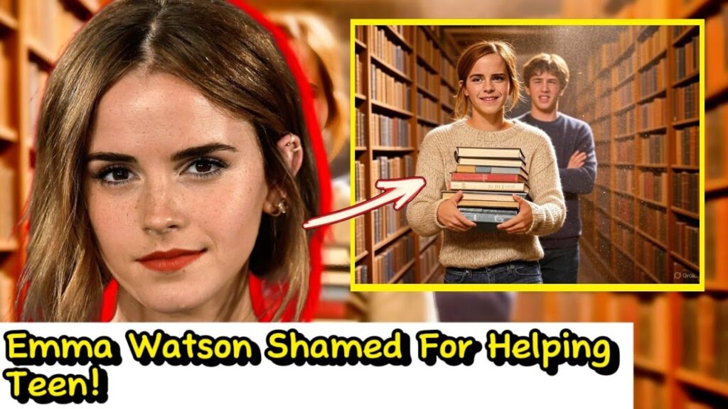 Rude Skeptic Laughs at Emma Watson  What Happens Next Will Leave You Speechless!