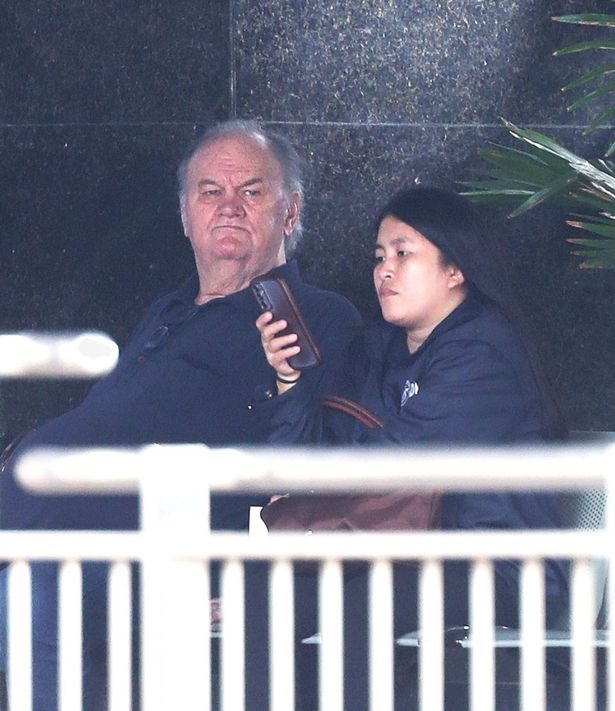 Meghan Markle’s elderly father, Thomas Markle, is seen for the first time at his new home in the Philippines sitting with a woman