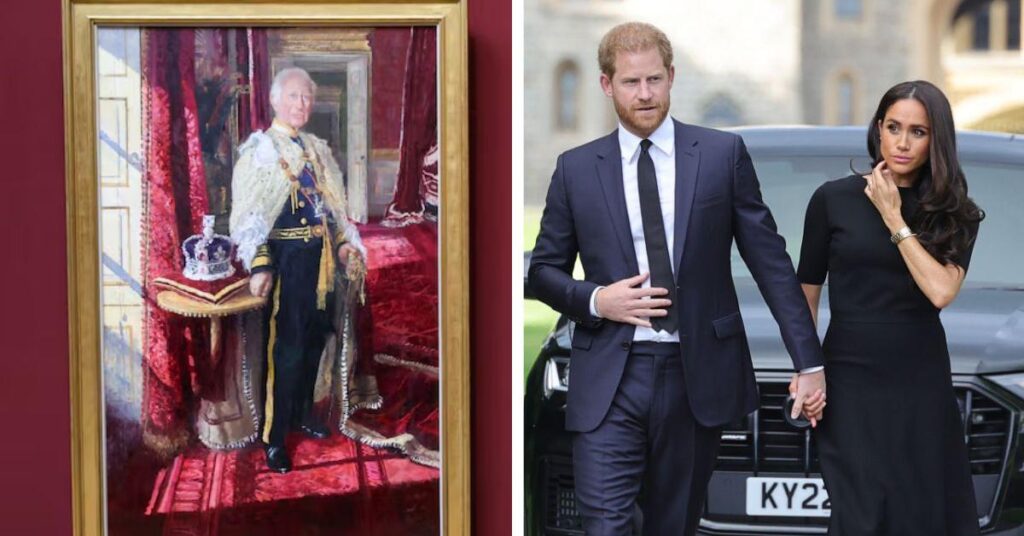 King Charles’ New Portrait Sends a Clear Response to Prince Harry and Meghan Markle King Charles’ New Portrait Sends a Clear Response to Prince Harry and Meghan Markle
