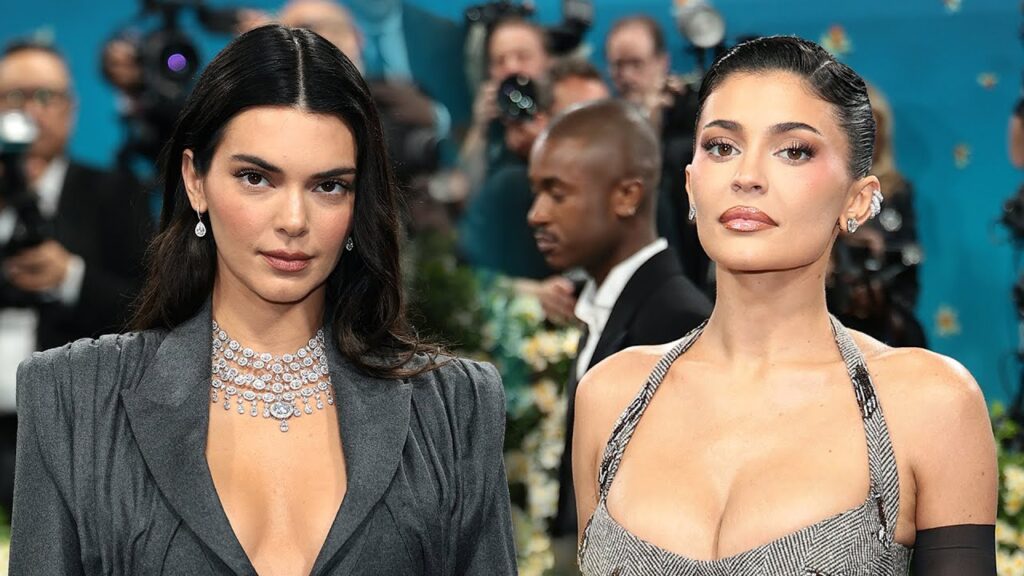 Kendall and Kylie Jenner Hit the 2025 Met Gala in Suit Couture