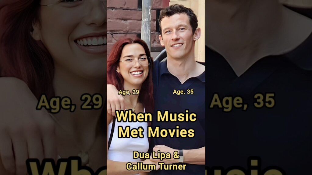 When Music Met Movies #dualipa #callumturner