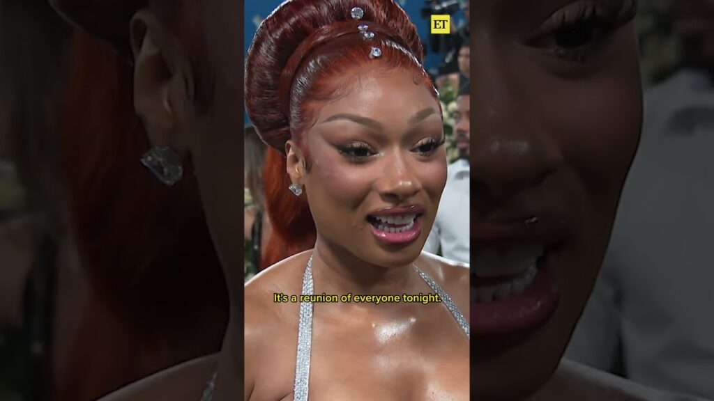 Megan Thee Stallion Fangirls Over Sabrina Carpenter at the 2025 #metgala #sabrinacarpenter #shorts
