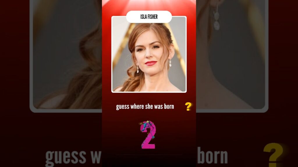 Guess where she was born #islafisher #shorts