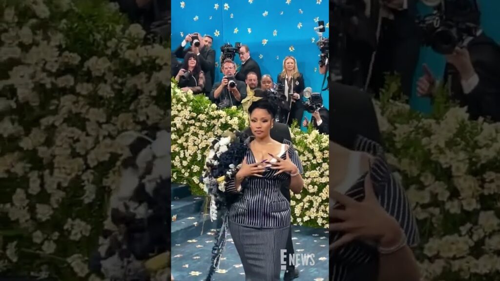 It’s Nicki Minaj’s world and we’re just (happily) living in it. ❤️ #MetGala