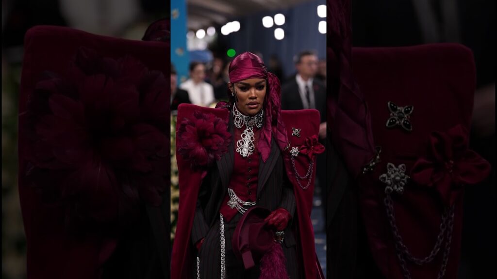 Teyana Taylor has arrived at the 2025 Met Gala #shorts Teyana Taylor has arrived at the 2025 Met Gala #shorts