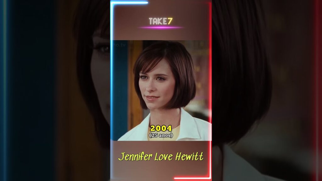 Evolução de Jennifer Love Hewitt #shorts #throughtheyears #beautiful #actress #trending #streaming