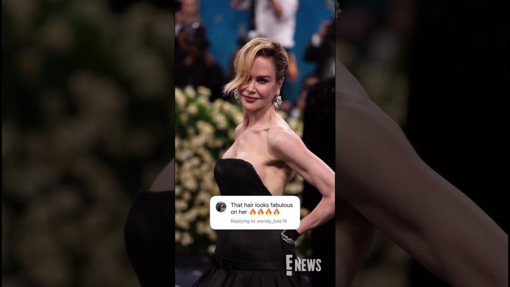 No lie, Nicole Kidman’s new haircut is everything. 👏 #MetGala