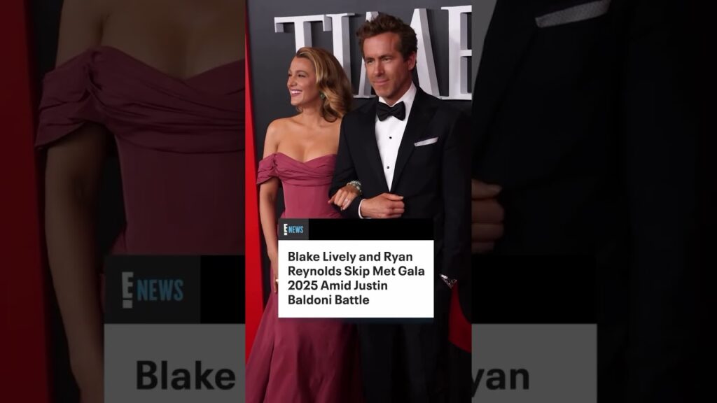 The #MetGala red carpet ends without Blake Lively & Ryan Reynolds. Link in comments for the latest.