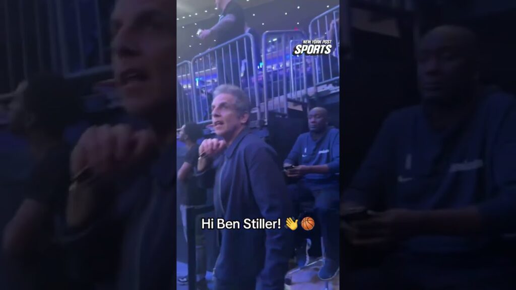 Ben Stiller is in the building for Game 3 🙌 #shorts