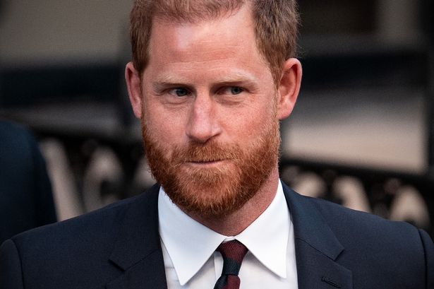 Prince Harry leaving the Royal Courts of Justice on April 09, 2025