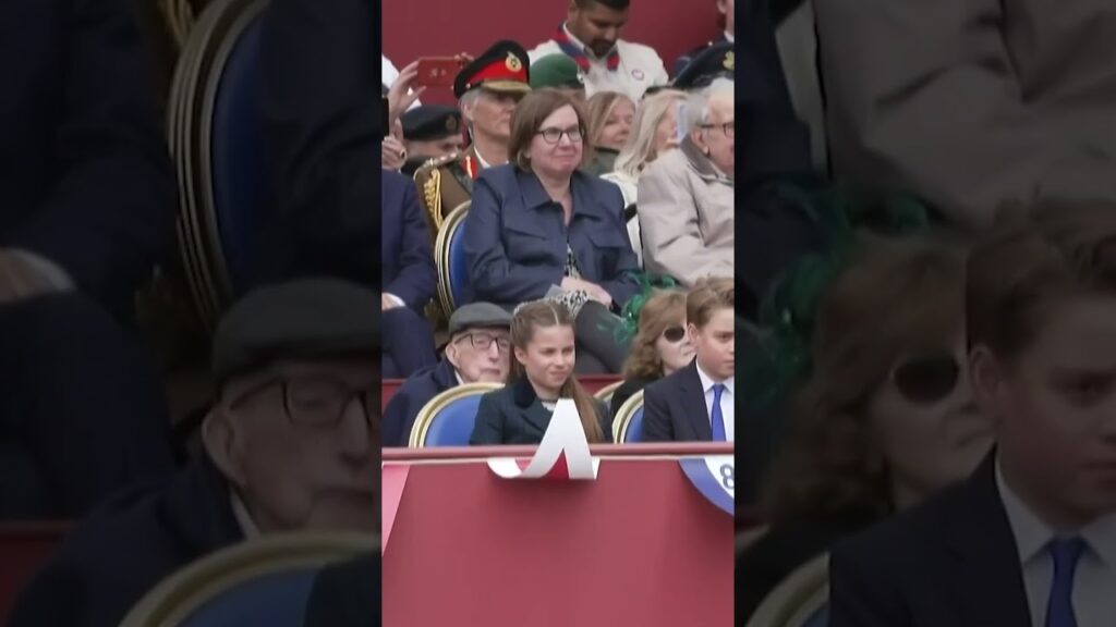 Prince George, Princess Charlotte and Prince Louis celebrate the 80th anniversary of VE Day #shorts Prince George, Princess Charlotte and Prince Louis celebrate the 80th anniversary of VE Day #shorts