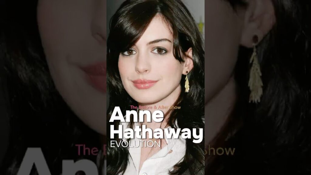 Anne "Annie" Hathaway transformation (1999-2025) in 4K, celebrity before and after #evolution