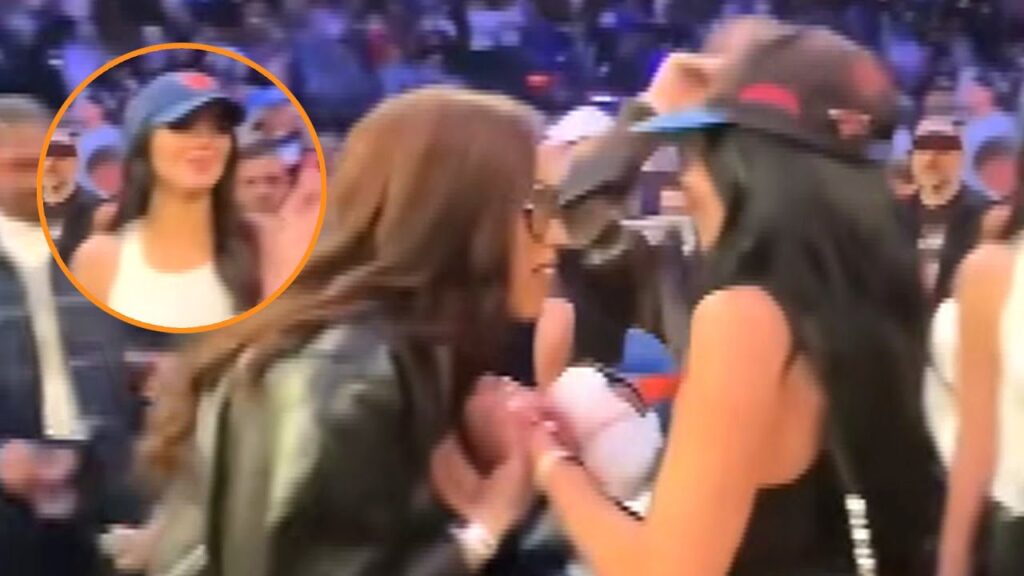 Kendall Jenner REACTS as Sister Kylie Reunites With Jordyn Woods at Knicks Game