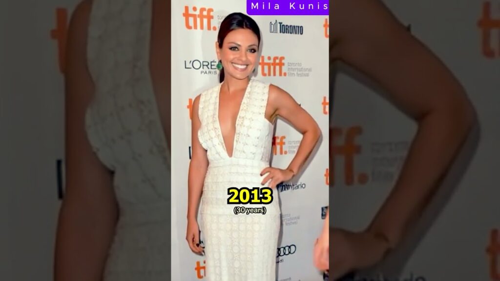 Evolution of Mila Kunis #shorts  #evolution #hollywood #movie #milakunis
