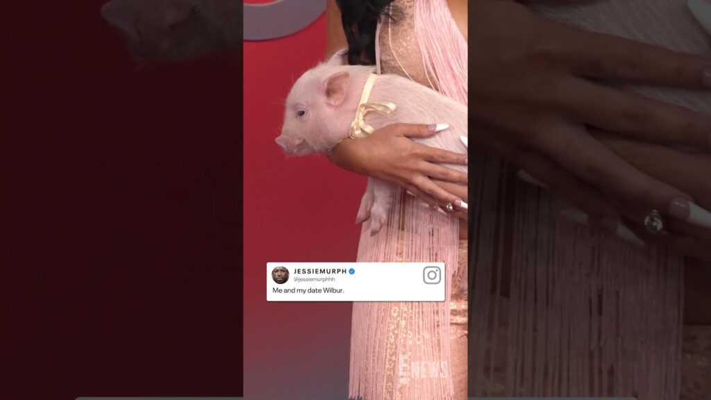 Jessie Murph brought her date, Wilbur, to the Academy of Country Music Awards carpet.
