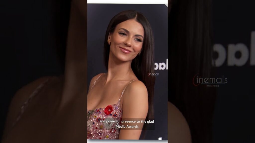 Glam & Grace.| Victoria Justice | GLAAD Media Awards #shorts #ytshorts Glam & Grace.| Victoria Justice | GLAAD Media Awards #shorts #ytshorts