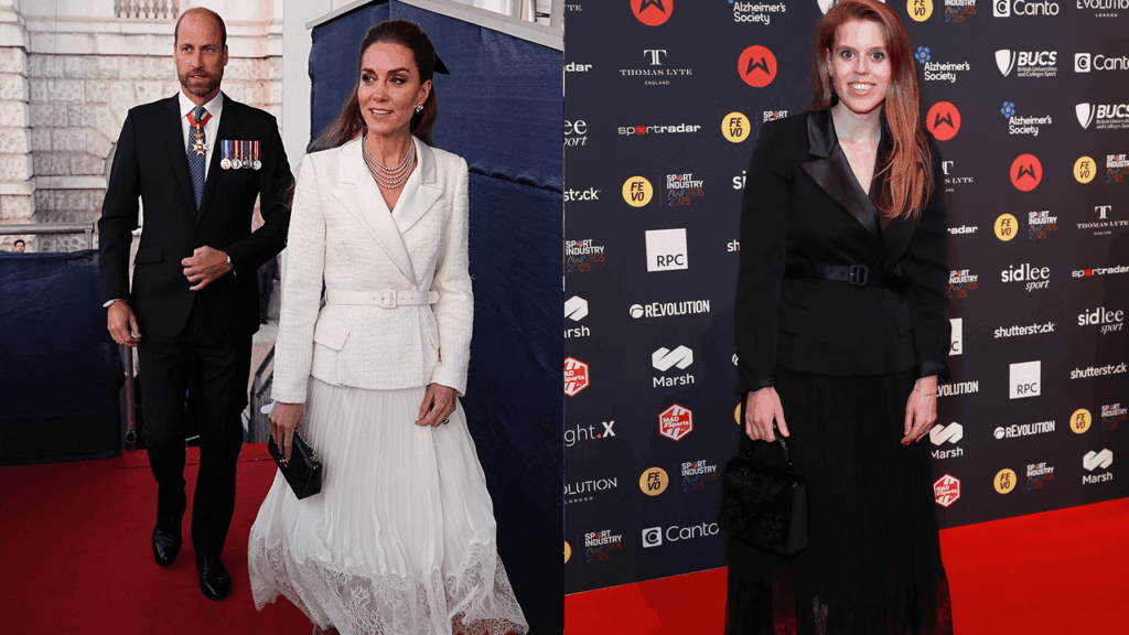 Inspired by Kate? Princess Beatrice is a style twin with the Princess of Wales during a solo London engagement Inspired by Kate? Princess Beatrice is a style twin with the Princess of Wales during a solo London engagement