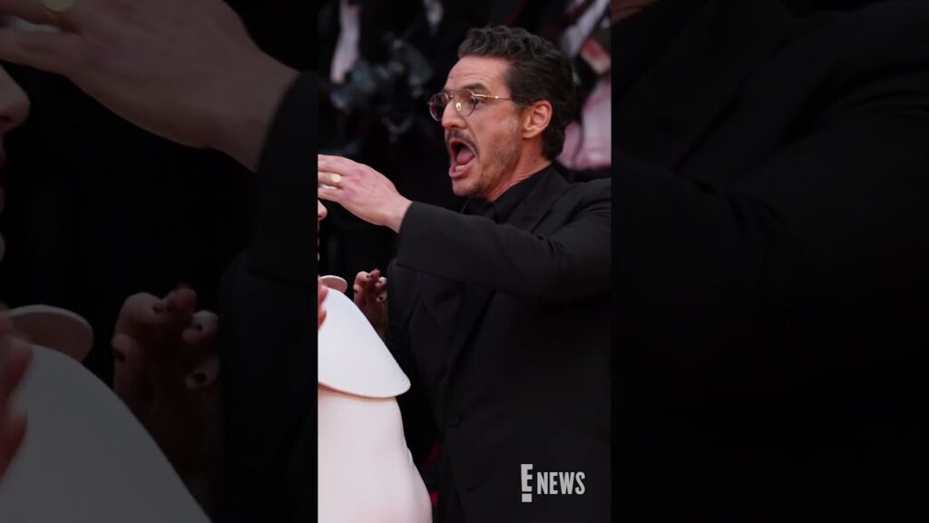 Emma Stone had an un-bee-lievably iconic reaction to this surprise guest on the #Cannes carpet. 🤣🐝