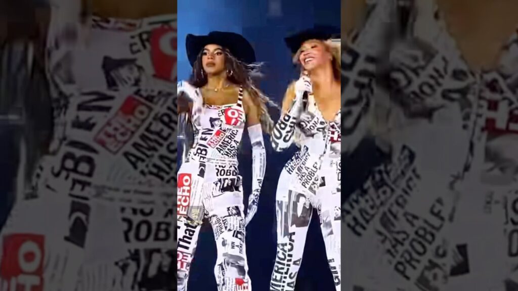 Blue Ivy Is Killin It On Tour With Her Mom🔥#beyonce #newsfeed