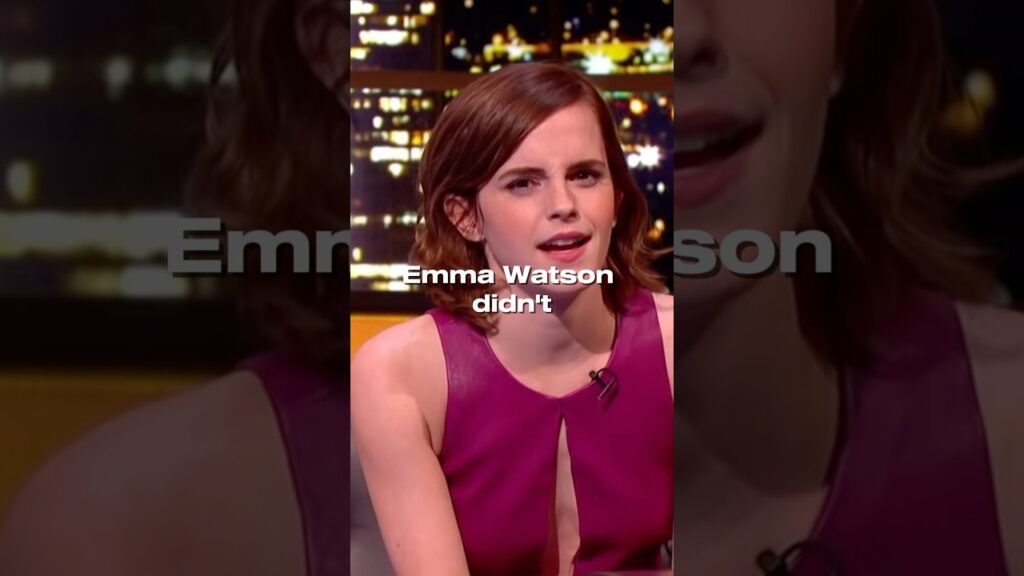 Emma Watson Wasn’t Actually In THIS Famous Harry Potter Scene😱