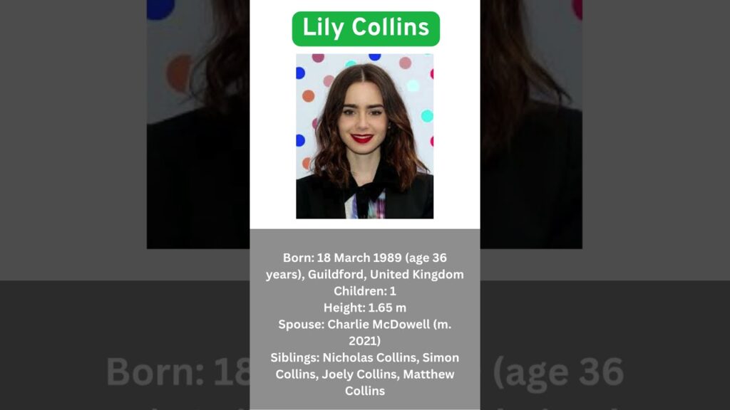 Lily Collins