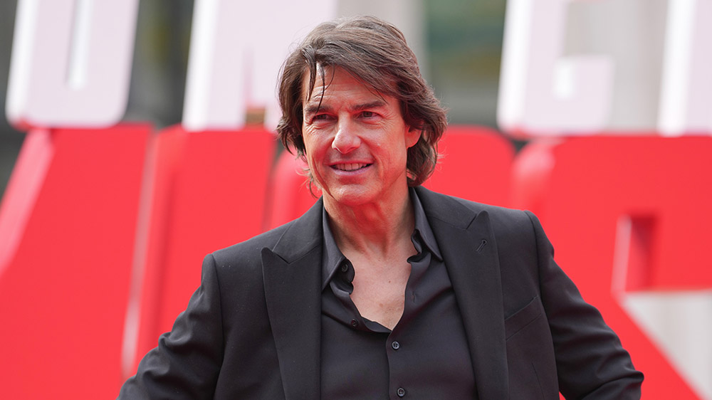 NEW YORK, NEW YORK - MAY 18: Tom Cruise arrives at the US Premiere of "Mission: Impossible – The Final Reckoning" at Lincoln Center Plaza in New York, New York on May 18, 2025. (Photo by John Nacion/Getty Images for Paramount Pictures)