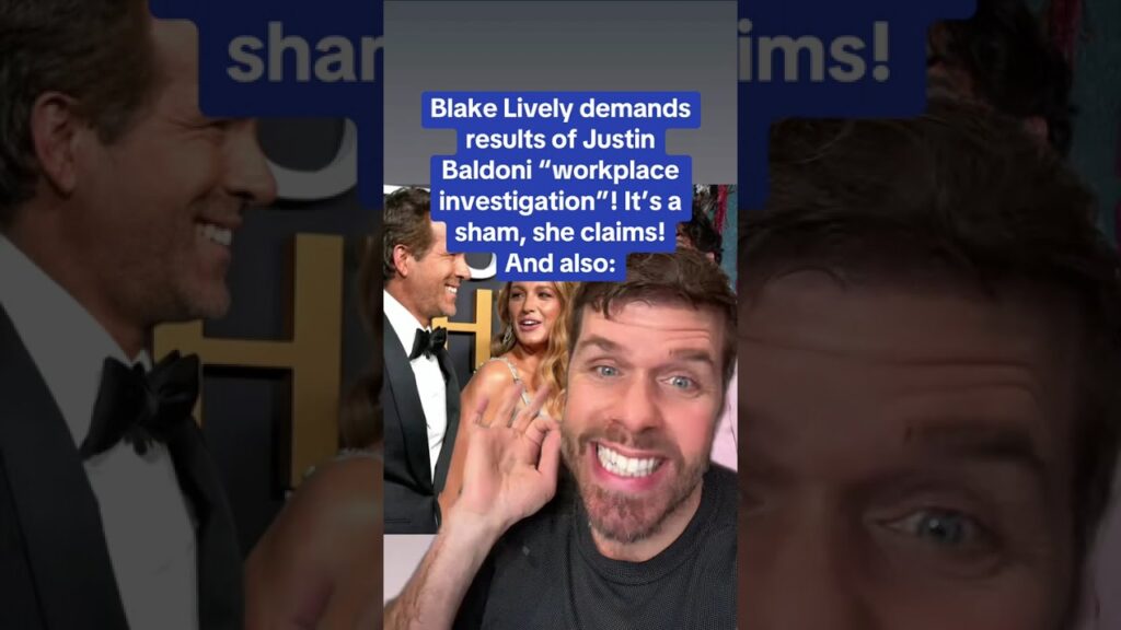 Blake Lively Demands Results Of Justin Baldoni “Workplace Investigation”! It’s A Sham, She Claims!