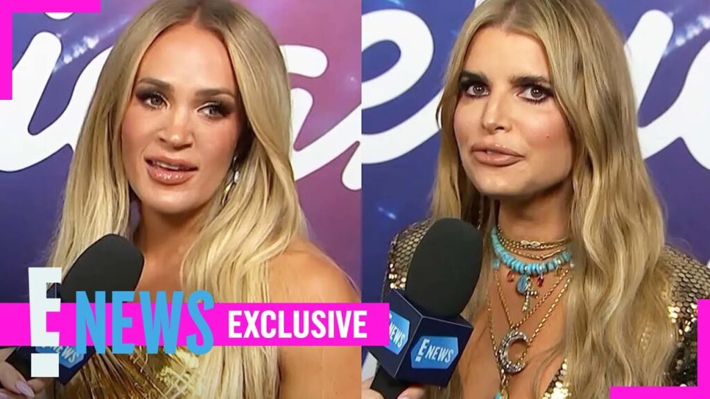 Carrie Underwood & Jessica Simpson Tease Future at ‘American Idol’ Finale (Exclusive) Carrie Underwood & Jessica Simpson Tease Future at 'American Idol' Finale (Exclusive)