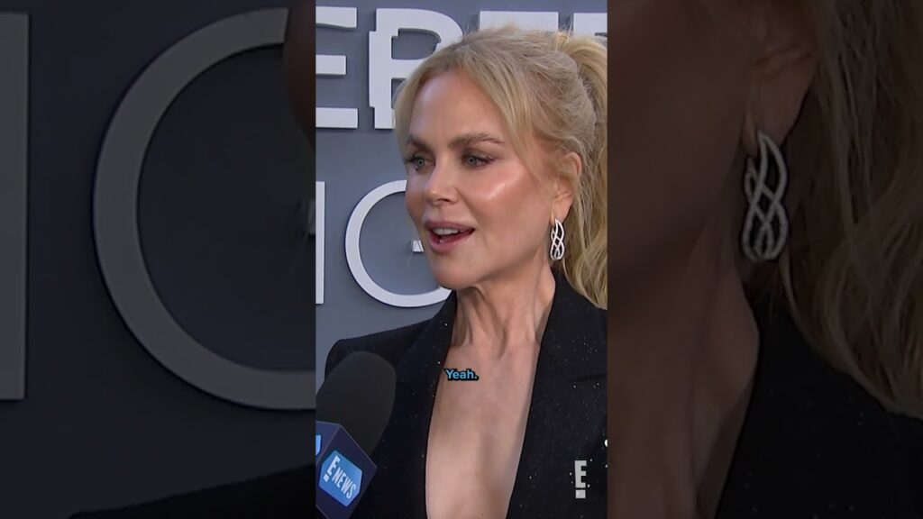 Nicole Kidman’s on-location shoots are also sometimes a family affair. Nicole Kidman's on-location shoots are also sometimes a family affair.