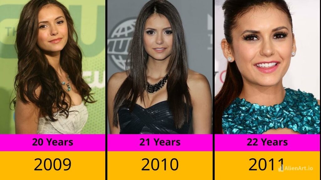 Transformation Of Nina Dobrev From 6 To 36 Years Old