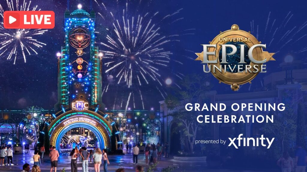 LIVE from the Blue Carpet! Universal Epic Universe Grand Opening Celebration LIVE from the Blue Carpet! Universal Epic Universe Grand Opening Celebration